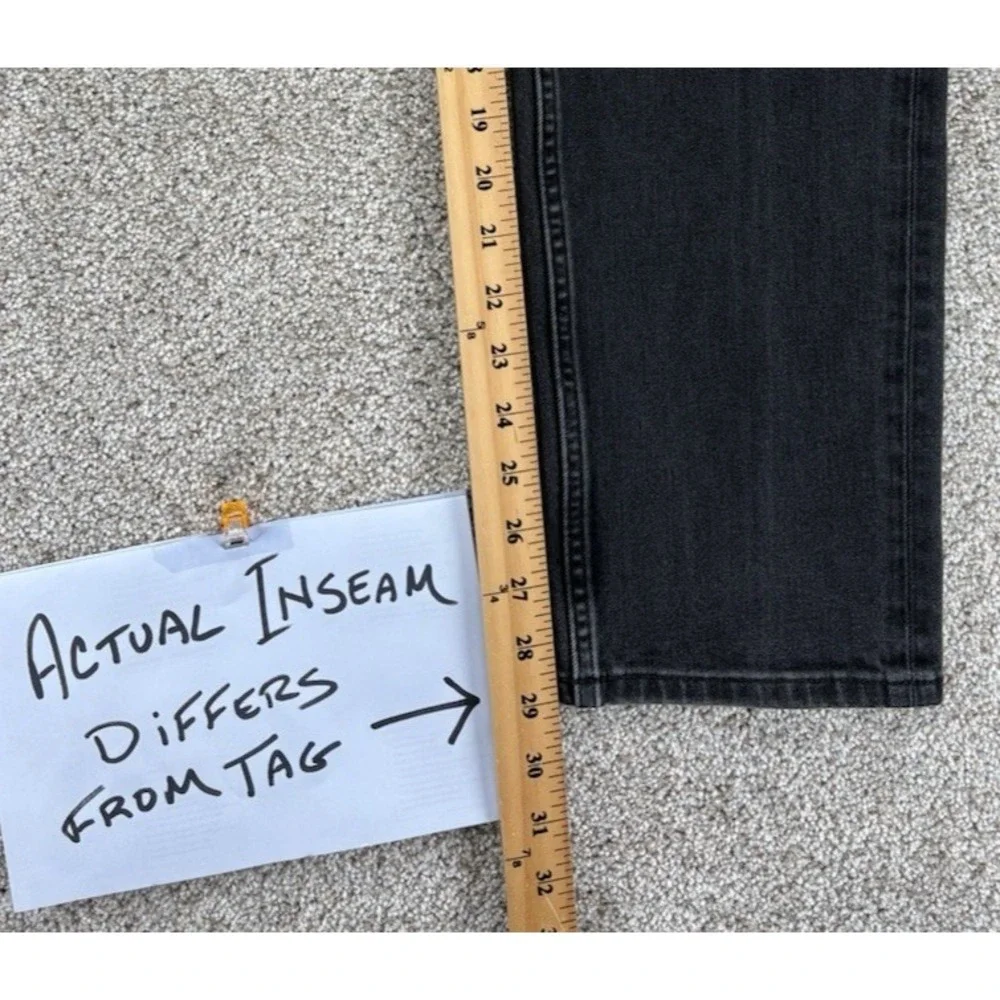 Everlane Uniform Slim 4-Way Stretch Organic Jeans Men's 33x32 (Fits 33x30) Black